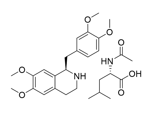 R-四氢罂粟碱 N-乙酰-L-亮氨酸盐